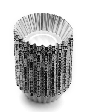 Molde para Tartas de Huevo con Base Plana - Image 3