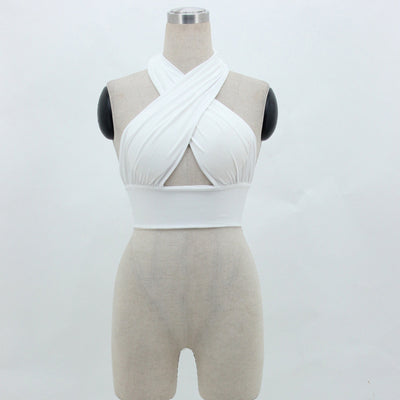 Blusa Escotada sin Espalda para Mujer - Top Versátil Ajustable - Image 7