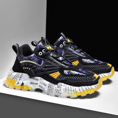 Zapatillas Deportivas Tejidas Transpirables con Estampado - Image 16