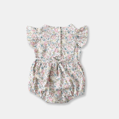 Pelele de Algodón Floral para Bebé - Diseño Pastoral Adorable - Image 7