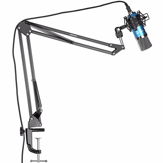 Micrófono Condensador USB Profesional Neewer NW-7000 con Brazo Scissor Ajustable y Soporte de Choque - Image 8