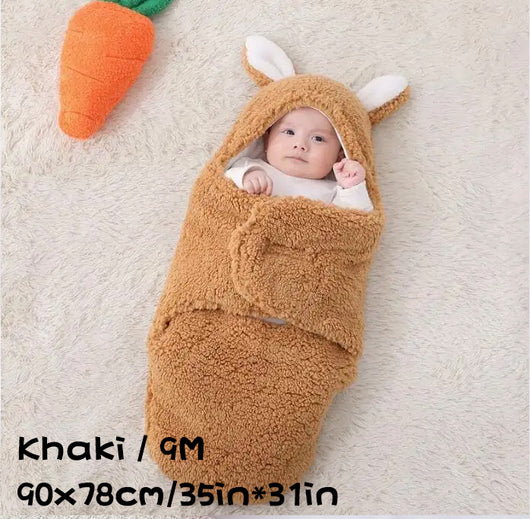 Saco de Dormir para Bebé Recién Nacido en Fleece Suave - Envoltorio Térmico Unisex con Soporte para la Cabeza - Image 27