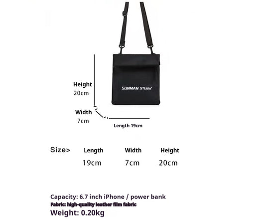 Bolsa Crossbody Minimalista para Hombre - Image 11