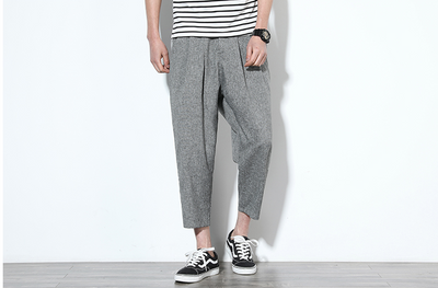 Pantalones Harem de Lino para Hombre - Image 8