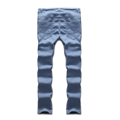 Pantalones Vaqueros Azules para Hombre - Estilo Moderno - Image 5
