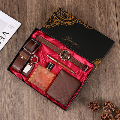 Set de Accesorios Premium para Hombre: Cartera, Cinturón, Reloj y Lentes de Sol - Image 6