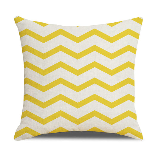 Funda de Almohada Lino Geometría Simple - Diseño Moderno para Sofá y Hogar - Image 21