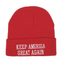 Gorro de Algodón Tejido con Bordado Artesanal