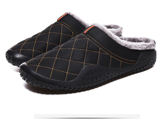 Pantuflas Térmicas de Algodón para Hombre con Suela Gruesa - Image 9