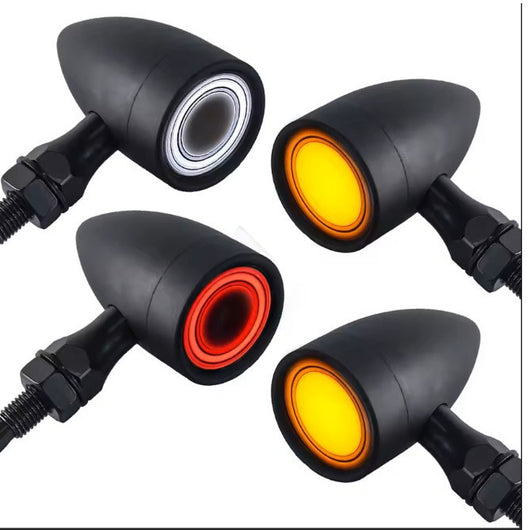 Intermitentes LED Retro Vintage para Motocicleta - Image 6