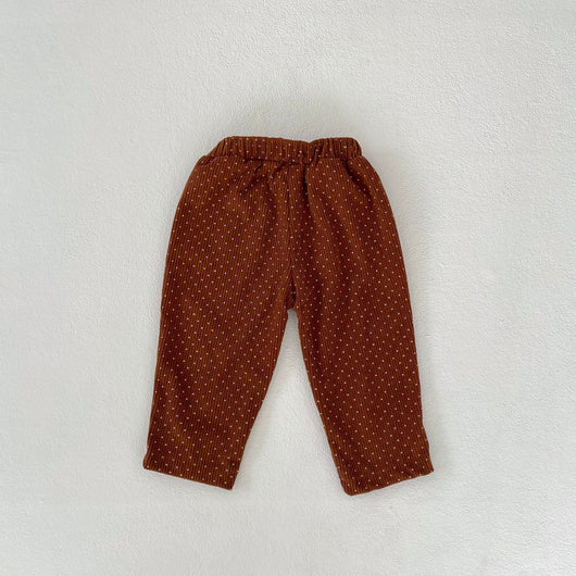 Pantalones de Pana Estampados Sueltos y Cómodos - Image 12