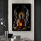 Cuadro Buda Moderno para Pared - Lienzo Decorativo con Arte Budista