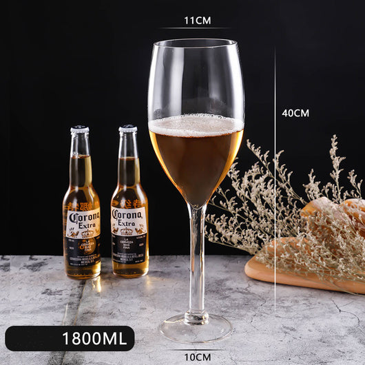 Jarra de Cerveza Grande de Vidrio de Alta Capacidad - Image 8