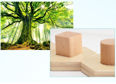 Puzzle de Formas de Madera para Apilar y Clasificar - Image 13