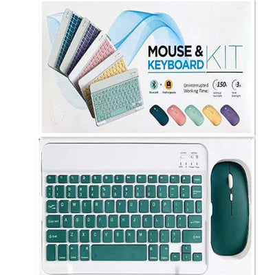 Set de Teclado y Ratón Bluetooth Inalámbrico Diseño Minimalista - Image 7