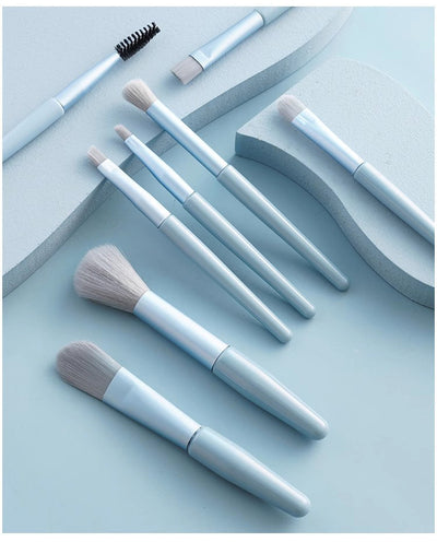 Set de 8 Brochas de Maquillaje Profesional Portátil - Image 17