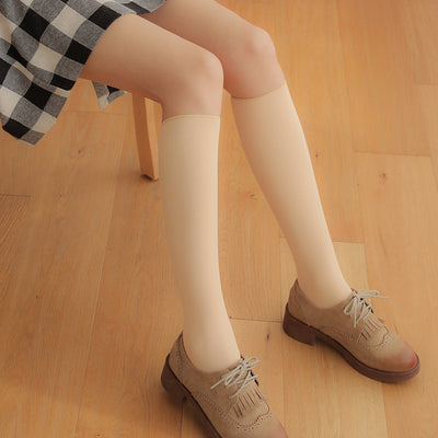 Calcetines Térmicos Altos para Mujer - Stretch Negro Hasta la Rodilla