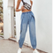 Jeans con Aberturas Laterales
