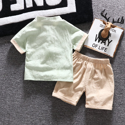Traje Tang Infantil Estilo Chino con Cierre de Disco - Image 2