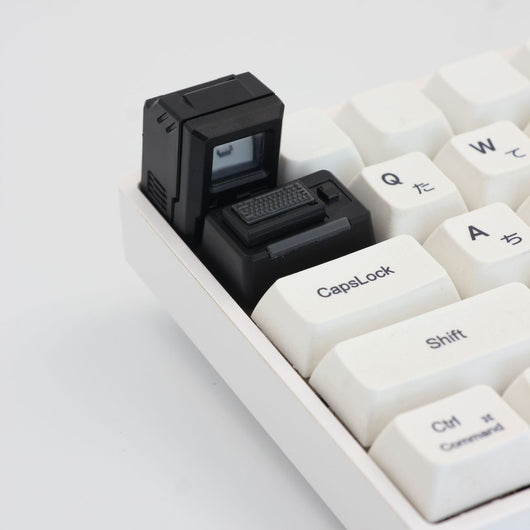 Teclado Mecánico Retro Macintosh 80s con Keycaps Translúcidos - Image 4
