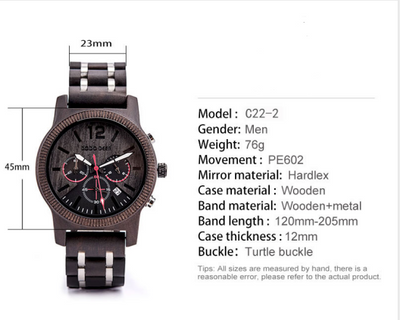 Reloj Casual de Madera para Hombre - Image 20