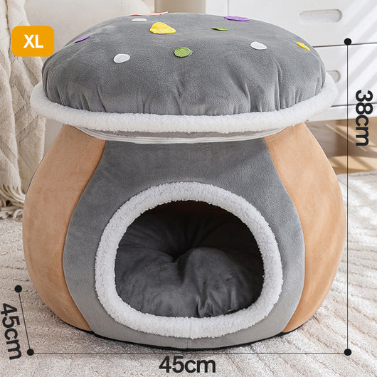 Nido Térmico Desmontable para Gatos y Conejos - Felpa Gruesa Invierno - Image 11