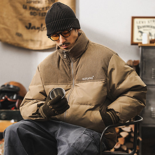 Chaqueta de Plumón de Pato para Hombre - Abrigo Invernal Americano - Image 5