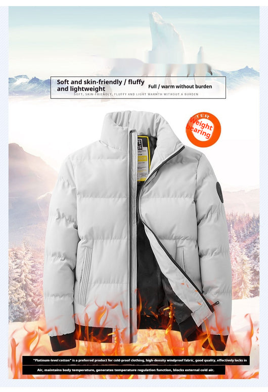 Chaqueta Acolchada para Hombre - Calidez y Estilo Casual - Image 7
