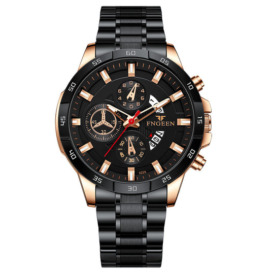 Reloj Deportivo Multifuncional para Hombre con Seis Agujas y Tres Esferas - Image 2