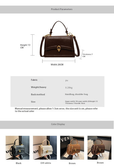 Bolso Cuadrado Pequeño para Mujer - Bolsa Crossbody Elegante - Image 10