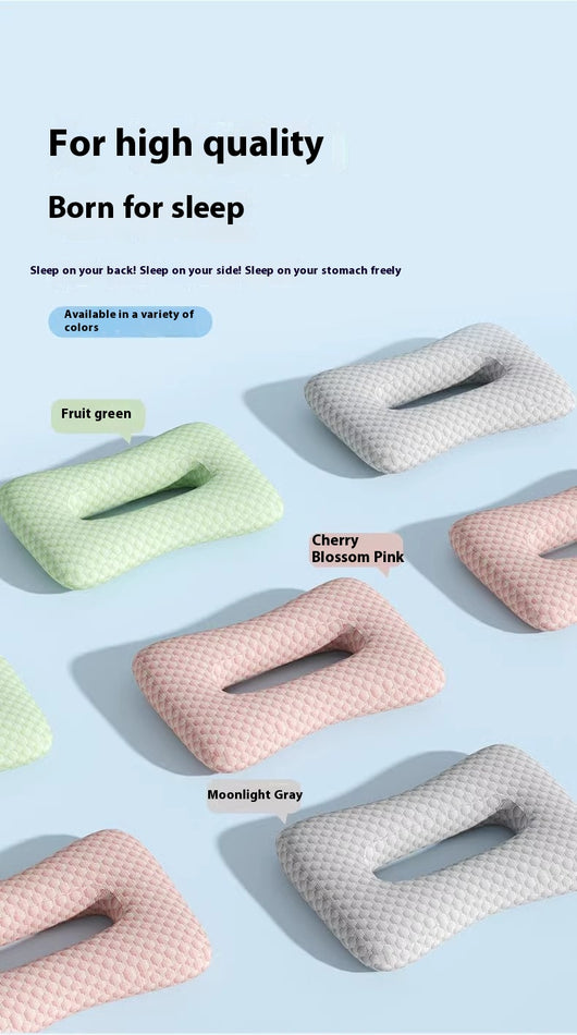 Almohada Ergonómica para Dormir Profundo sin Presión en los Oídos - Image 19