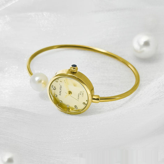 Reloj Pulsera de Perlas para Mujer - Diseño Elegante y Minimalista - Image 17