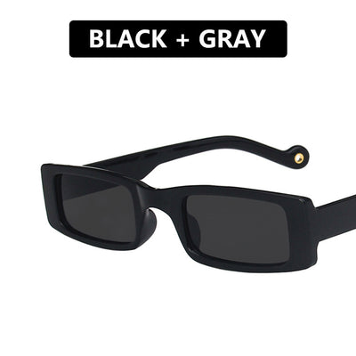 Gafas de Sol Cuadradas Personalizadas con Montura Pequeña y Diseño Cóncavo - Image 2