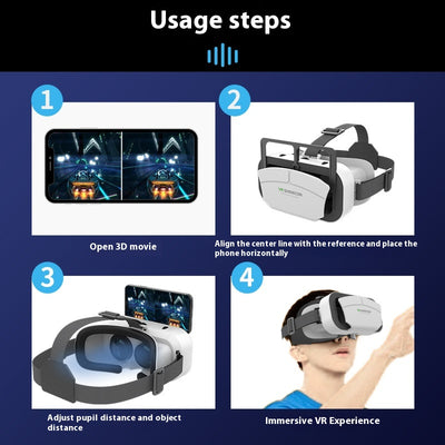 Gafas de Realidad Virtual 3D - Consola Integrada de Juegos e Películas Inmersivas - Image 5