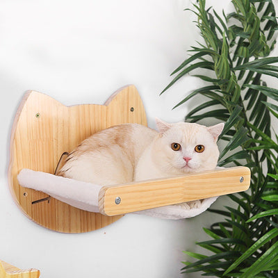 Árbol Rascador de Madera de Pino para Gatos - Sistema Modular de Pared - Image 2