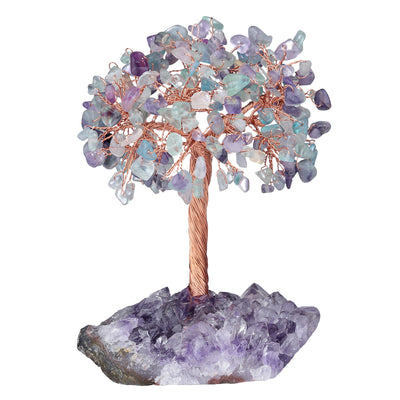 Árbol de Amatista Natural con Base de Grava - Ornamento Artesanal - Image 5