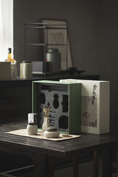 Quemador de Incienso Estilo Chino en Cobre Puro con Caja de Regalo - Juego Completo para Ceremonia del Té - Image 19