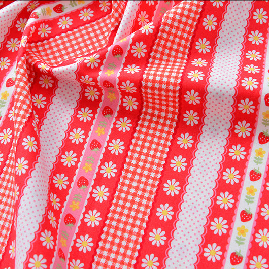 Tela de Algodón Estampada con Diseños Florales y Caricaturas - Image 24