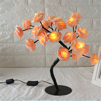 Luz LED Árbol Decorativo Pequeño Rosa - Image 3