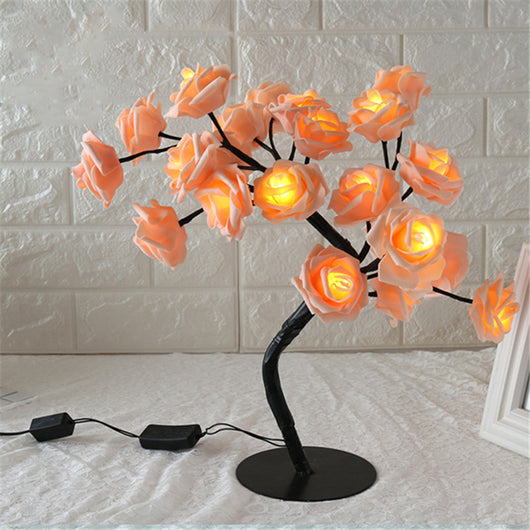 Luz LED Árbol Decorativo Pequeño Rosa - Image 3