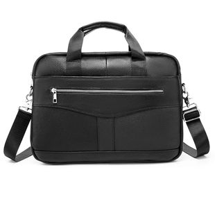 Bolso de Cuero Vacuno Vintage Primera Capa para Hombre - Image 16