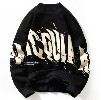Suéter Grueso con Cuello Alto y Estampado Cálido - Image 9