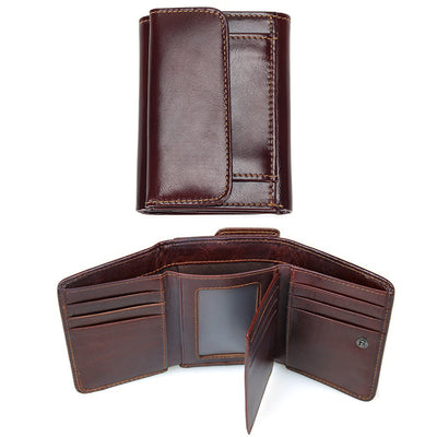 Billetera de Cuero Ultra Delgada para Hombre - Image 19