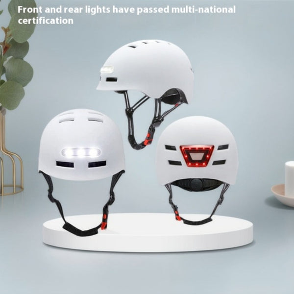 Casco Integrado 2 en 1: Patineta y Bicicleta para Commuting Urbano
