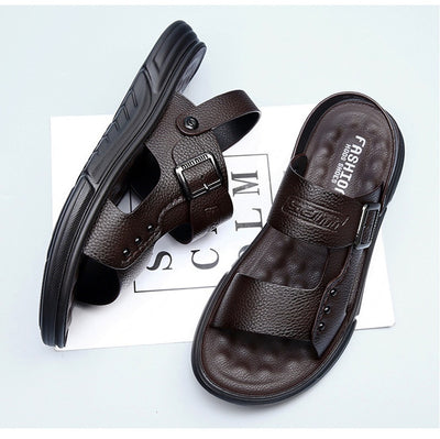 Zapatos Casuales de Cuero para Hombre con Plantilla de Látex - Image 8