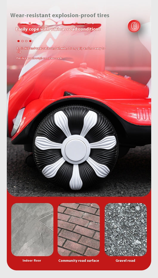 Auto Eléctrico Infantil de Cuatro Ruedas con Control Remoto - Image 27