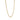 Charm Bar Necklaces - 18”, 24” 28” Cable Link 18k Gold Plated