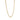 Charm Bar Necklaces - 18”, 24” 28” Cable Link 18k Gold Plated
