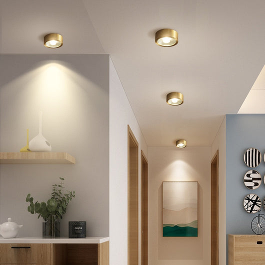 Downlight LED Empotrado de Cobre Ultrafino - Foco de Techo Moderno - Image 3