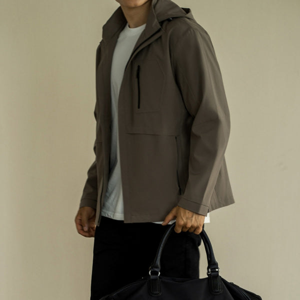 Chaqueta Impermeable Ligera para Hombre - Secado Rápido Otoño